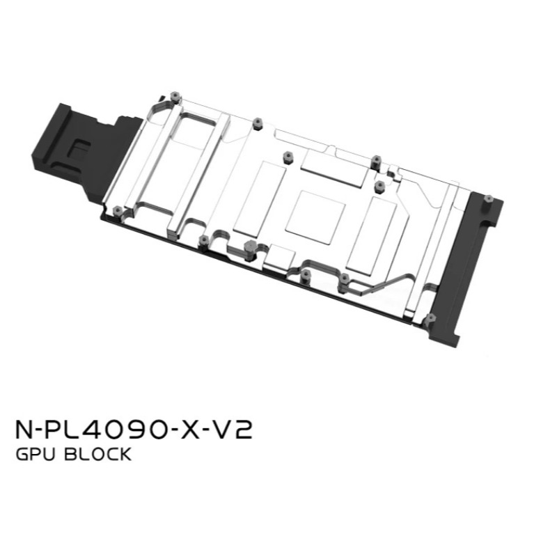 Rtx 4090 Water Block - N-PL4090-X-V2 GPU Water Block Full Metal