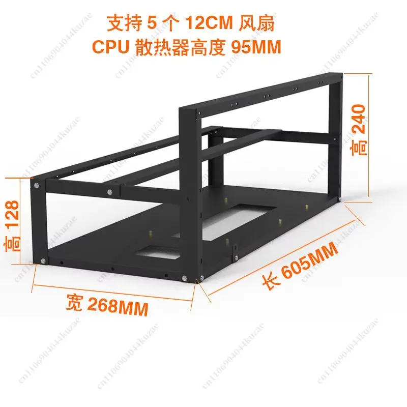 for 6/8 GPU Open Air Mining Ri - đánh giá và giá Gpu Mining Rig Frame 8 Gpu