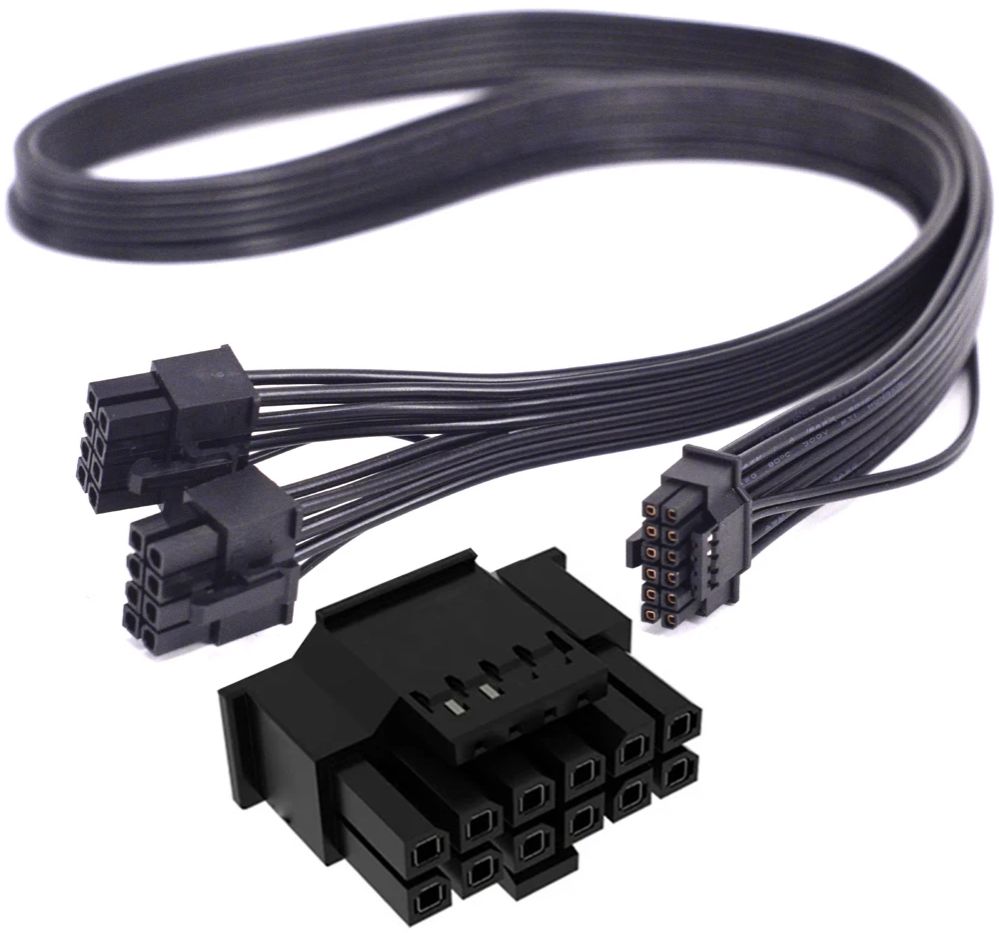 For Thermaltake PF1 ARGB 850W  - đánh giá và giá Dual 8Pin To 16Pin 12Vhpwr Cable