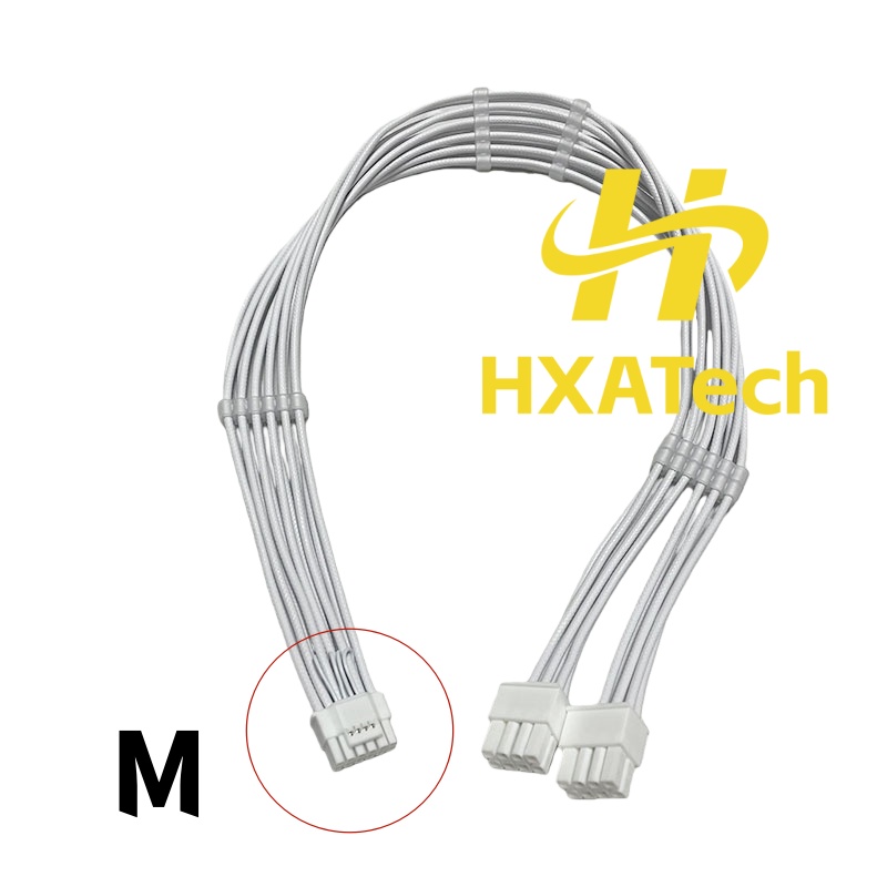 High Quality16AWG Braided Patt - đánh giá và giá Dual 8Pin To 16Pin 12Vhpwr Cable