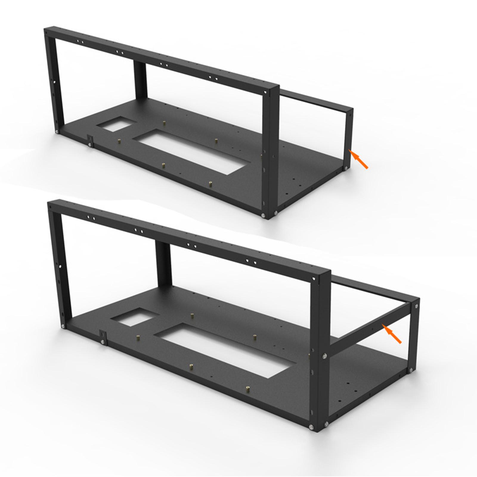 Open Frame Graphics Card Holde - đánh giá và giá Gpu Mining Rig Frame 8 Gpu