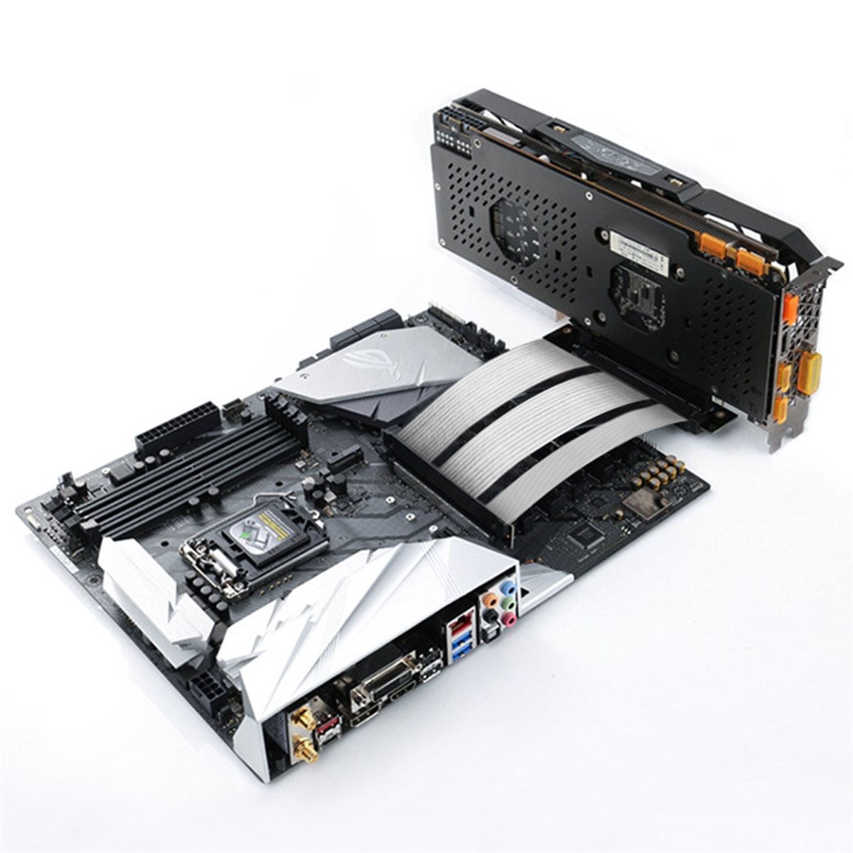 HDL PCIe 5.0 X16 Riser Cable f - đánh giá và giá Pcie 5.0 Gpu Riser Cable