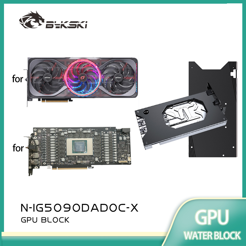 Bykski GPU Block for Colorful  - đánh giá và giá Rtx 5090 32Gb