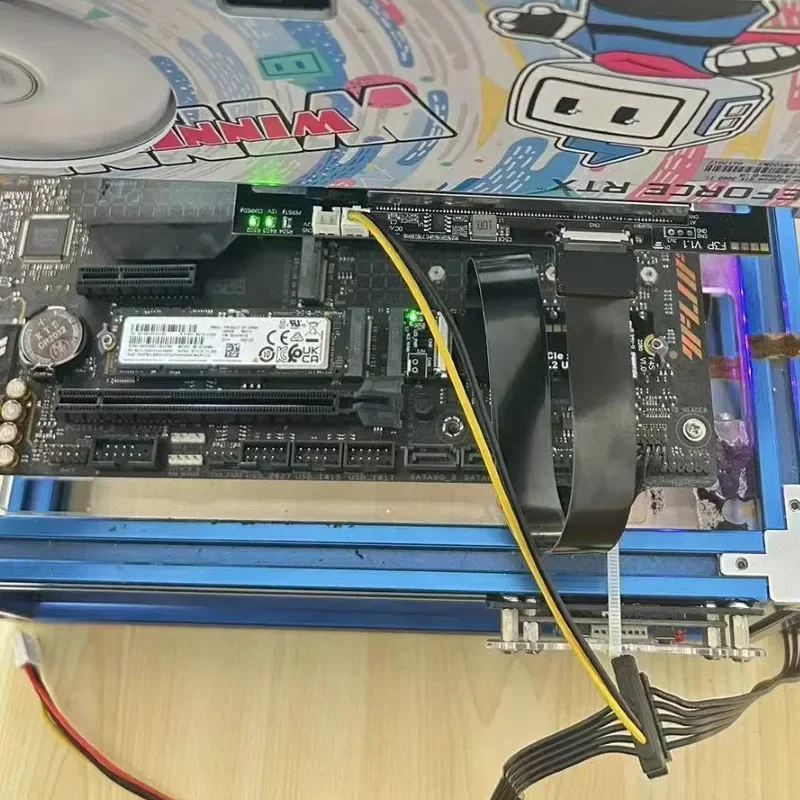 ADT-Link PCIe 5.0 M.2 NGFF NVM - đánh giá và giá Pcie 5.0 Gpu Riser Cable