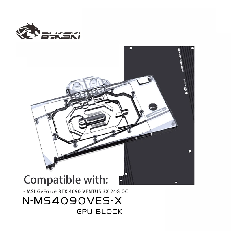 Bykski N-MS4090VES-X GPU Block - đánh giá và giá Rtx 4090 Water Block