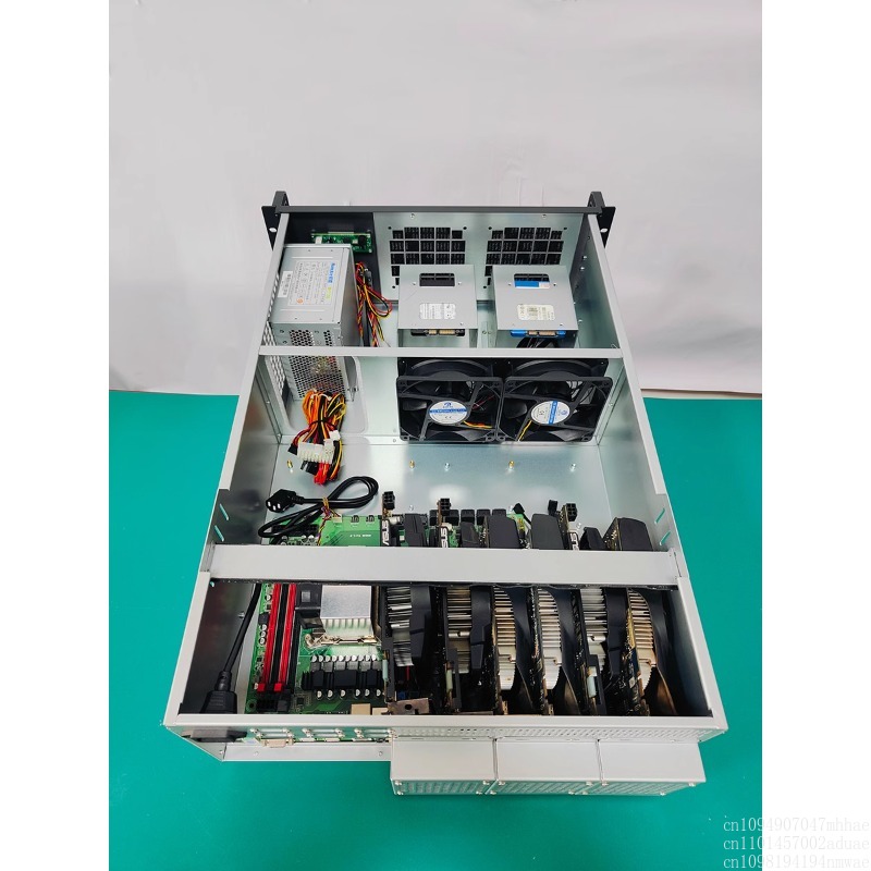 4U chassis 650 deep 12 slots 4 - đánh giá và giá Server Gpu Chassis 4U