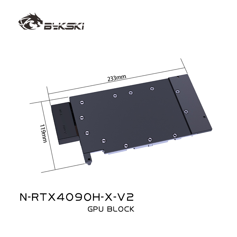 Bykski GPU Block for NVIDIA RT - đánh giá và giá Rtx 4090 Water Block
