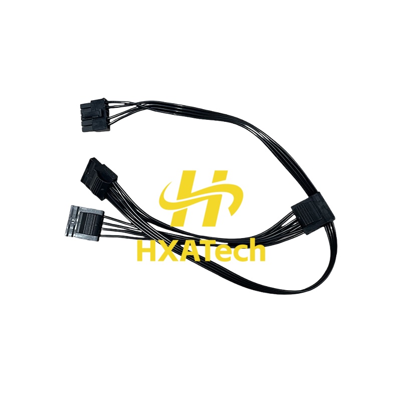 HXATech- 12VHPWR 16pin CPU 8pi - đánh giá và giá Dual 8Pin To 16Pin 12Vhpwr Cable