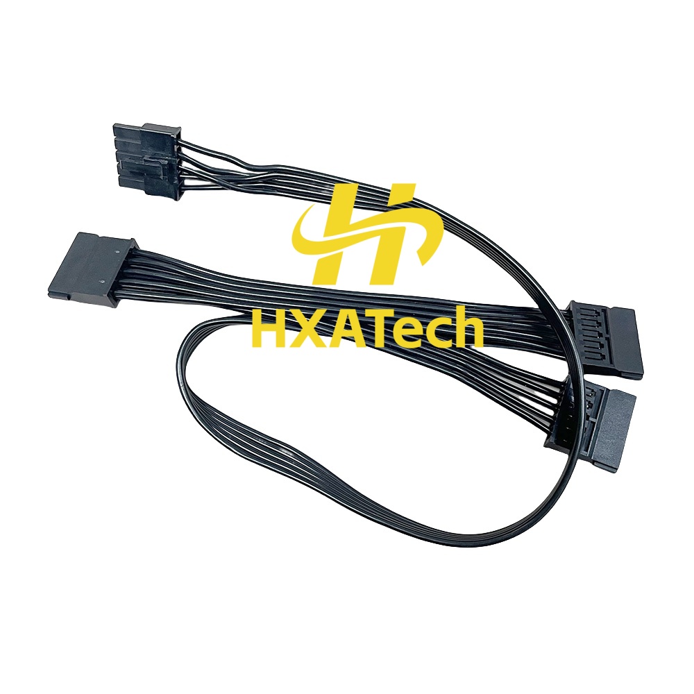HXATech- 12VHPWR 16pin CPU 8pi - đánh giá và giá Dual 8Pin To 16Pin 12Vhpwr Cable