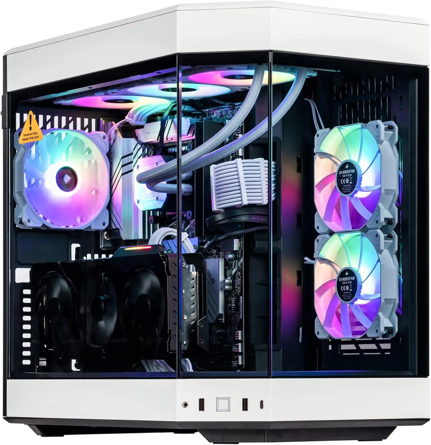 Velztorm White Praetix Custom  - đánh giá và giá Rtx 5090 32Gb
