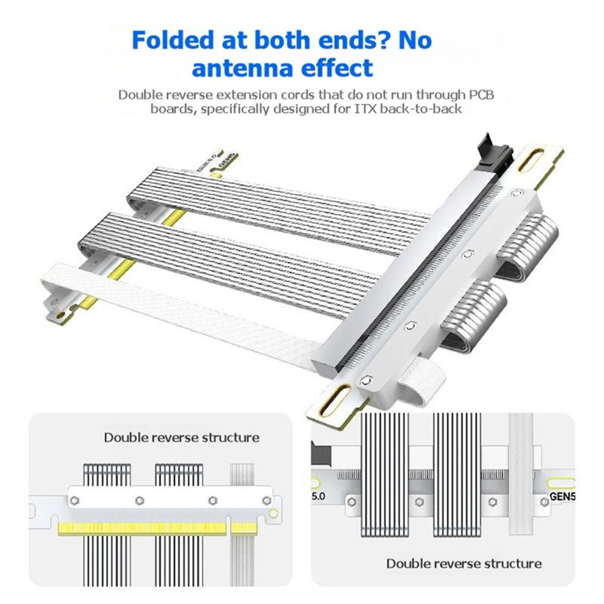 L70A PCIe 5.0 X16 Riser Cable  - đánh giá và giá Pcie 5.0 Gpu Riser Cable
